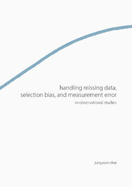 Handling missing data, selection bias, and measurement error in observational studies