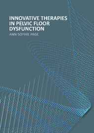 Innovative Therapies in pelvic floor dysfunction