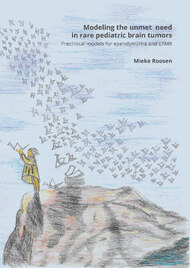 Modeling the unmet need in rare pediatric brain tumors