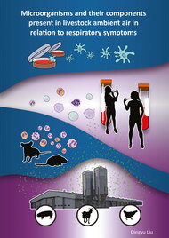 Microorganisms and their components present in livestock ambient air in relation to respiratory symptoms