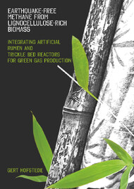Earthquake-free methane from lignocellulose-rich biomass