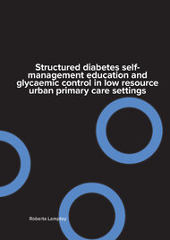 Structured diabetes selfmanagement education and glycaemic control in low resource urban primary care settings