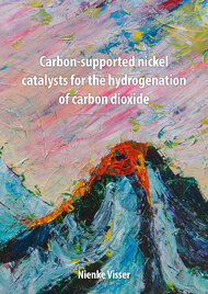 Carbon-supported nickel catalysts for the hydrogenation of carbon dioxide