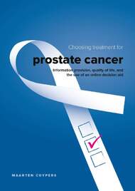 Choosing treatment for prostate cancer