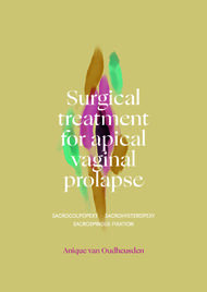 Surgical treatment for apical vaginal prolapse