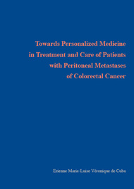 Towards Personalized Medicine in Treatment and Care of Patients with Peritoneal Metastases of Colorectal Cancer