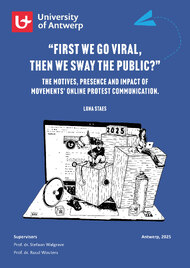 “First we go viral, then we sway the public?”
