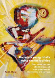 Homeless young adults using shelter facilities