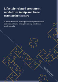 Lifestyle-related treatment modalities in hip and knee osteoarthritis care